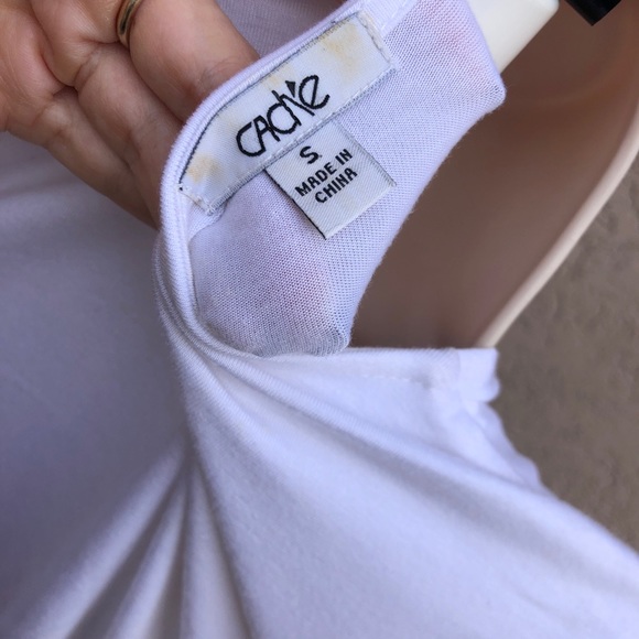 White top with gold. size Small from Caché - Picture 7 of 7